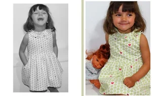 vestido niña modelo candy